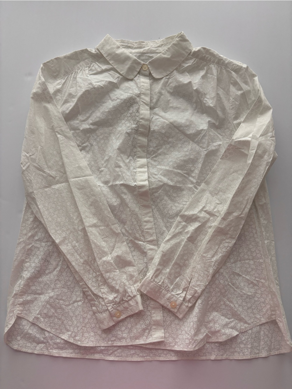 Loft petite white button down